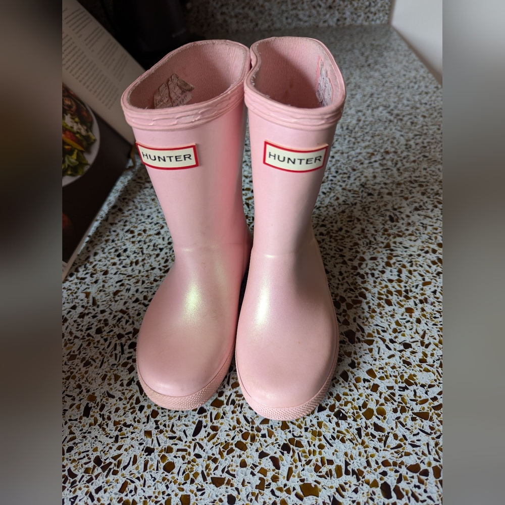 Hunter boots pink Nebula
